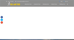 Desktop Screenshot of incalandtours.com